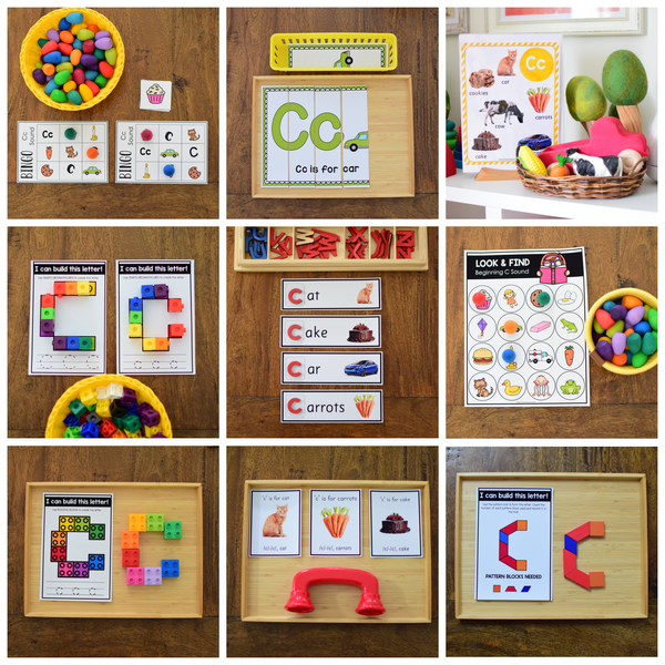 Letter C Curriculum - Letter of the Week