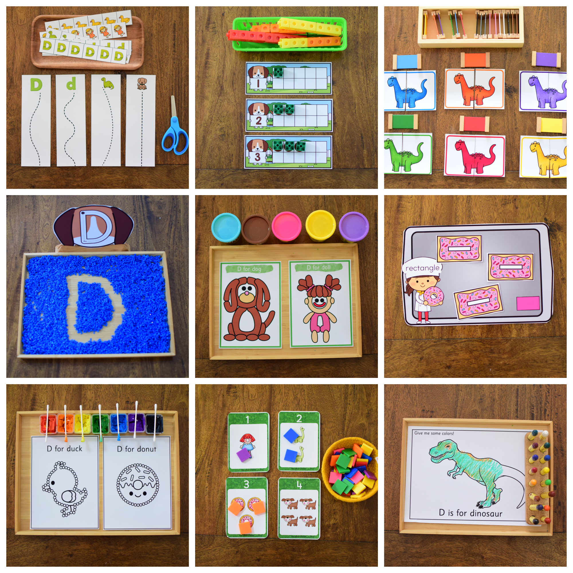 Letter D Curriculum - Letter of the Week