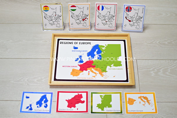 Regions of Europe Learning Packet