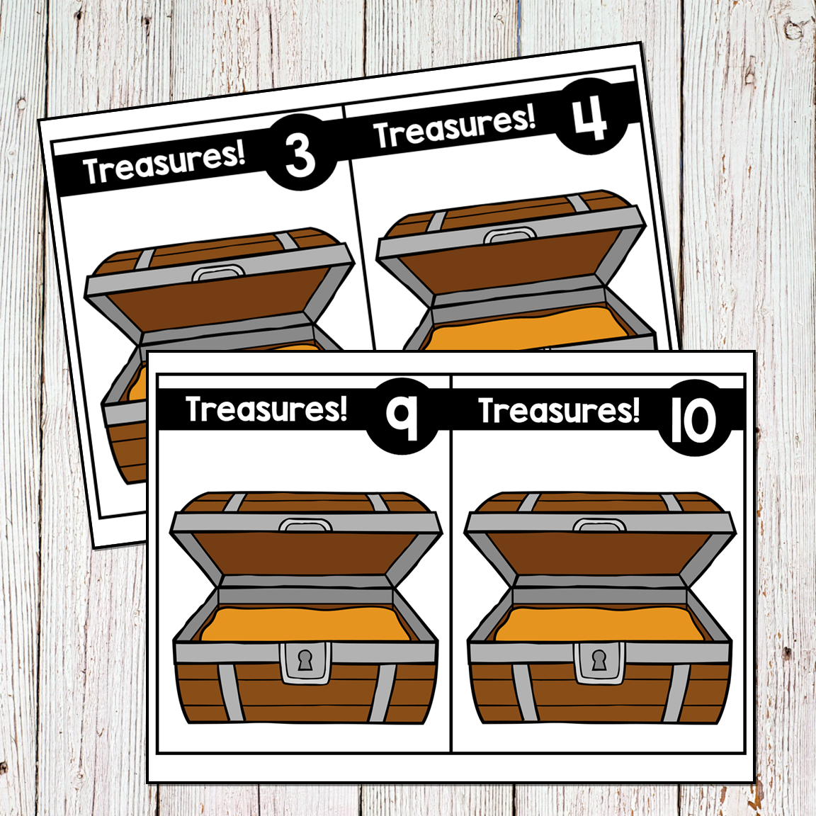 Pirates Themed Preschool Kindergarten Mini Unit