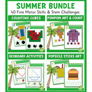 Fine Motor Skills Activities - Summer