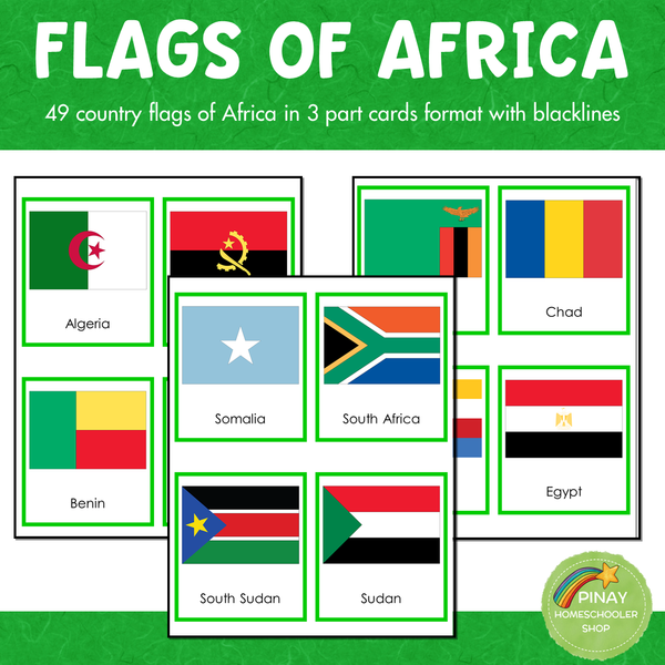 Montessori Country Flags Bundle - COMPLETE