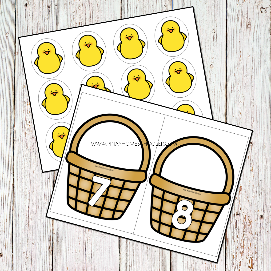 Easter Preschool Kindergarten Mini Unit