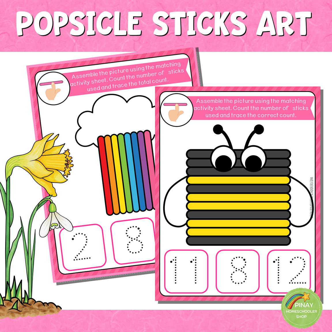 Fine Motor Skills Activities - Spring