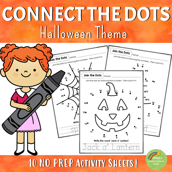80 Connect the Dots Activity Sheets - HOLIDAY BUNDLE