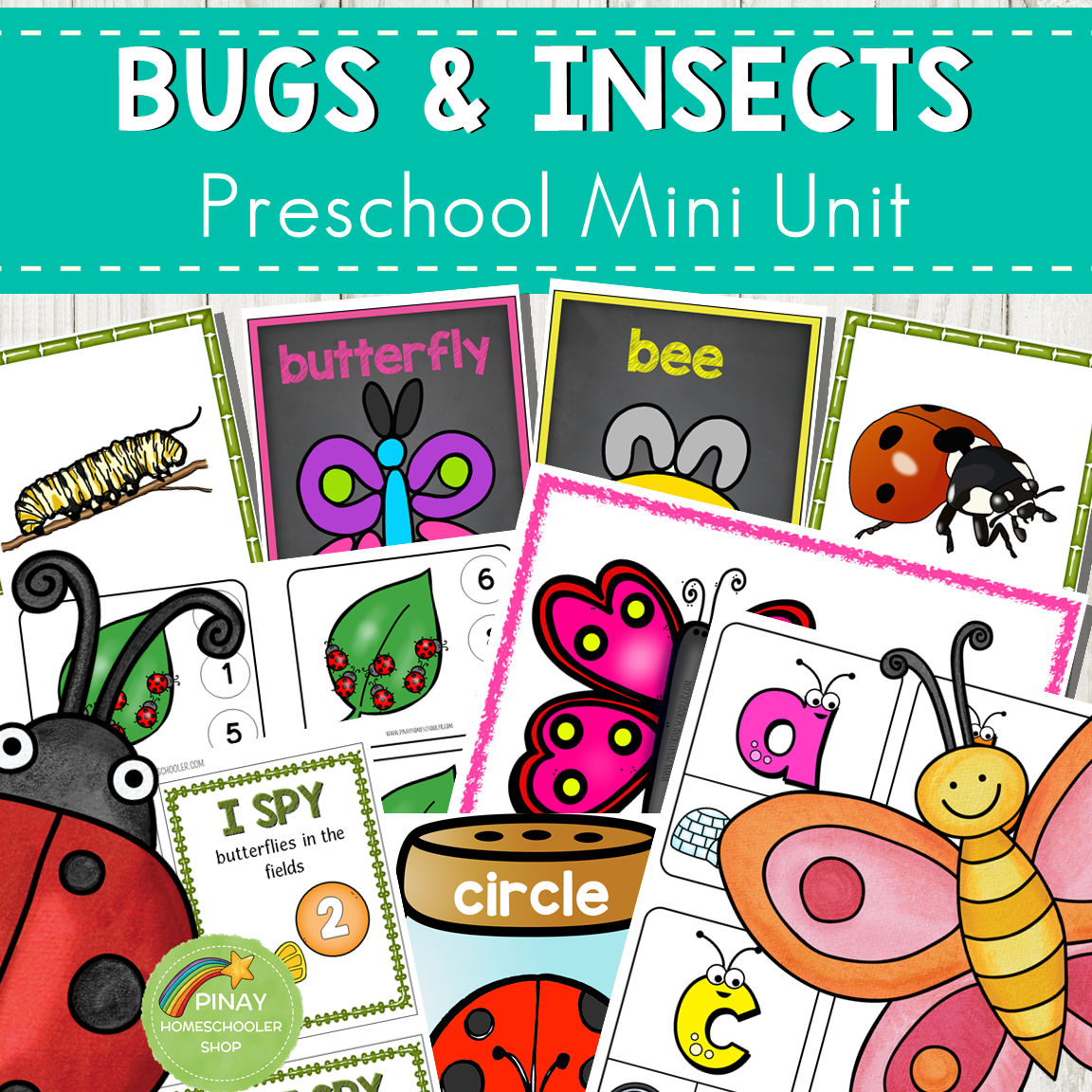 Bugs and Creepy Crawlers Math and Literacy Centers