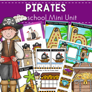 Pirates Themed Preschool Kindergarten Mini Unit