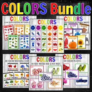 Montessori Colors BUNDLE Learning Pack