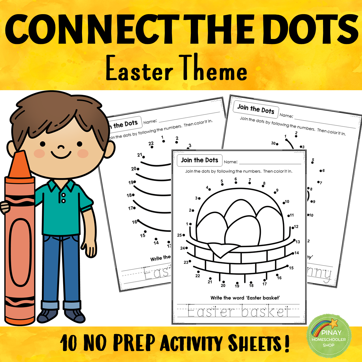 80 Connect the Dots Activity Sheets - HOLIDAY BUNDLE