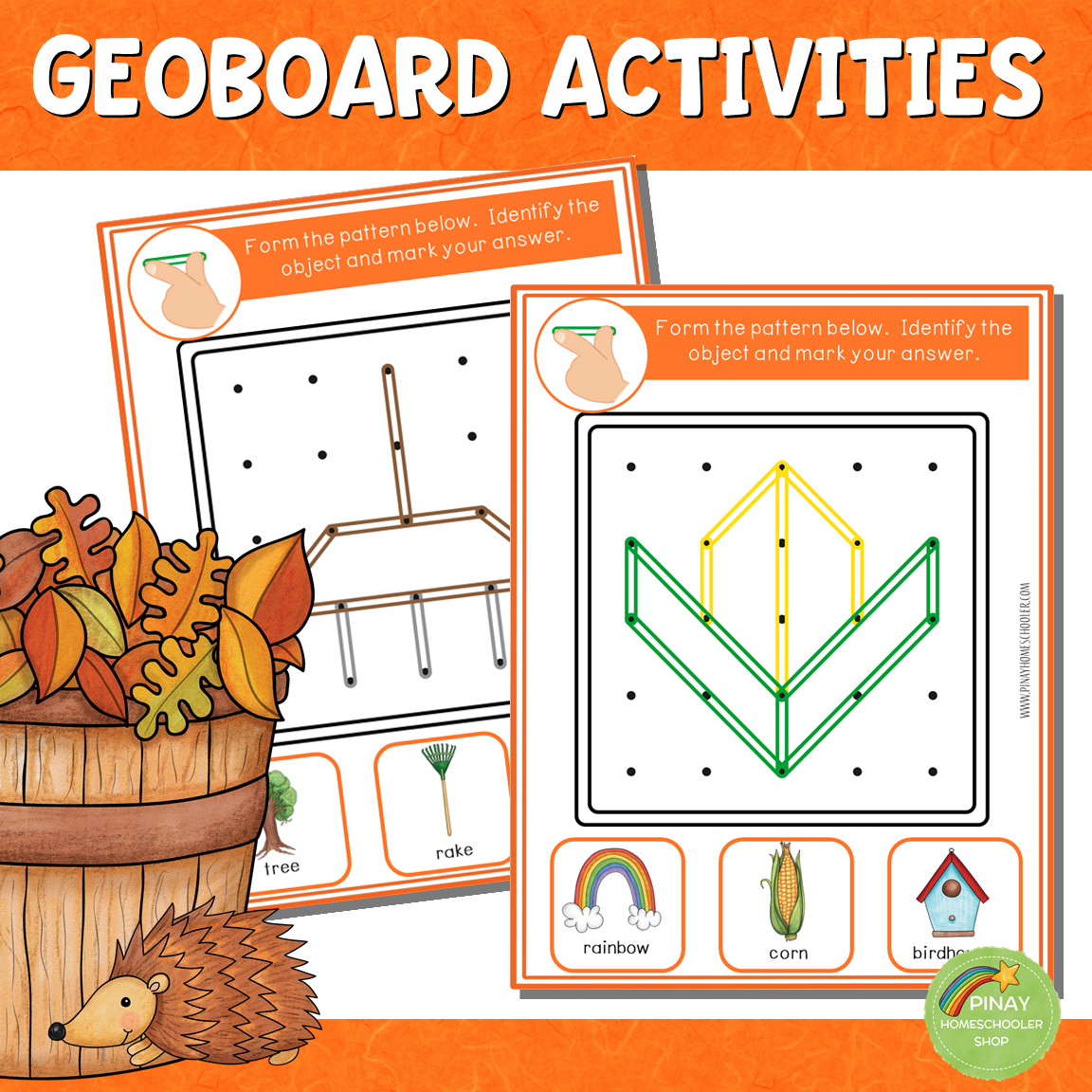 Fine Motor Skills Activities - Autumn