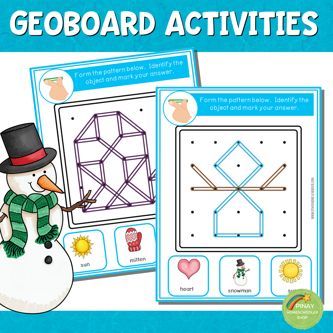 Fine Motor Skills Activities - Winter