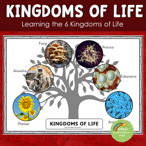 Montessori 6 Kingdoms of Life Learning Pack