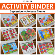 Autumn Activity Binder - Toddlers