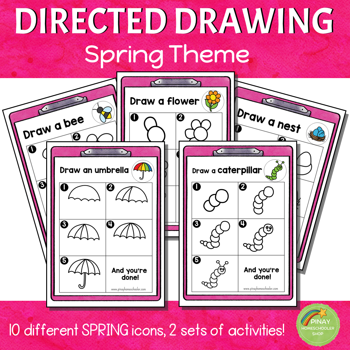 Seasons Directed Drawing BUNDLE