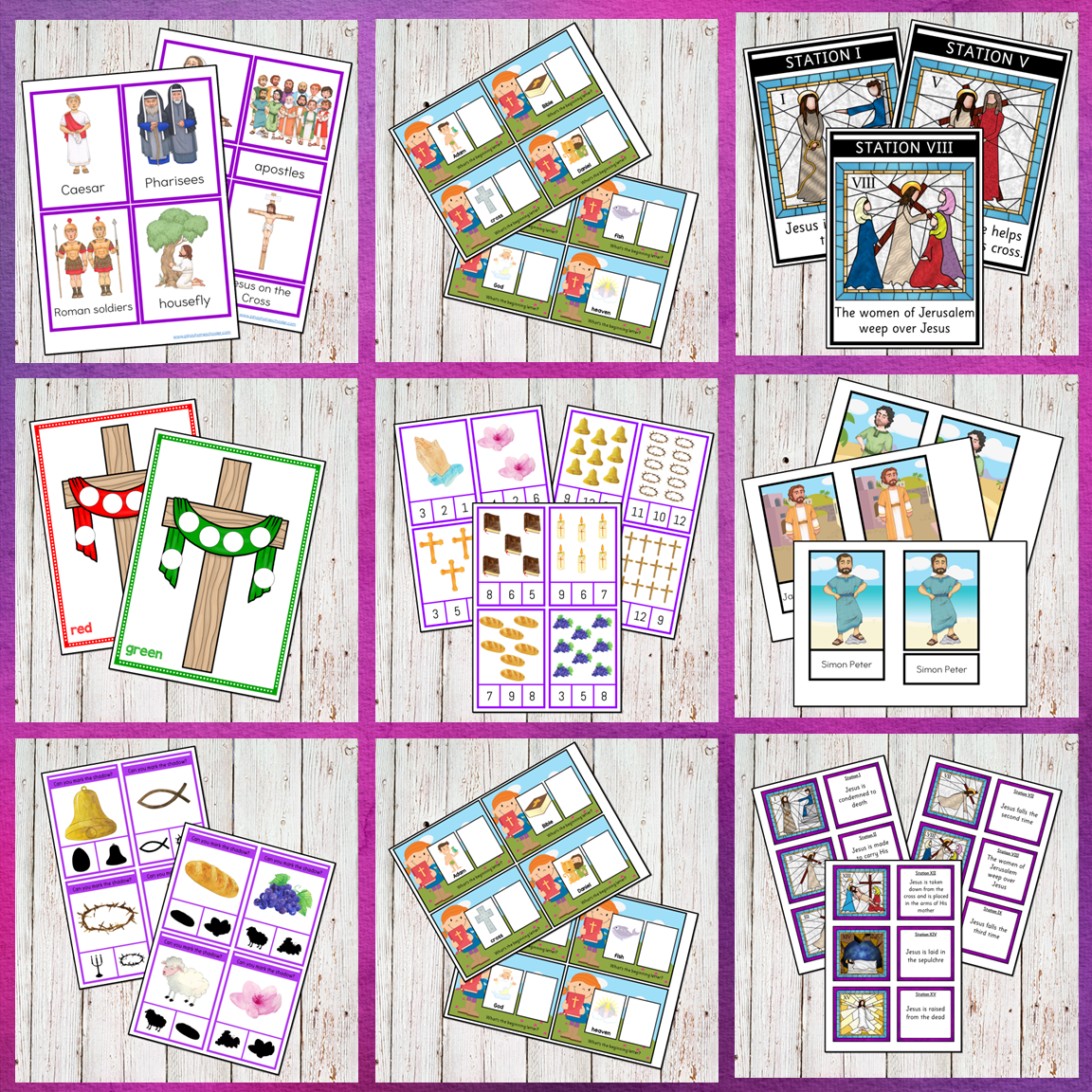 Easter Religious Preschool Unit