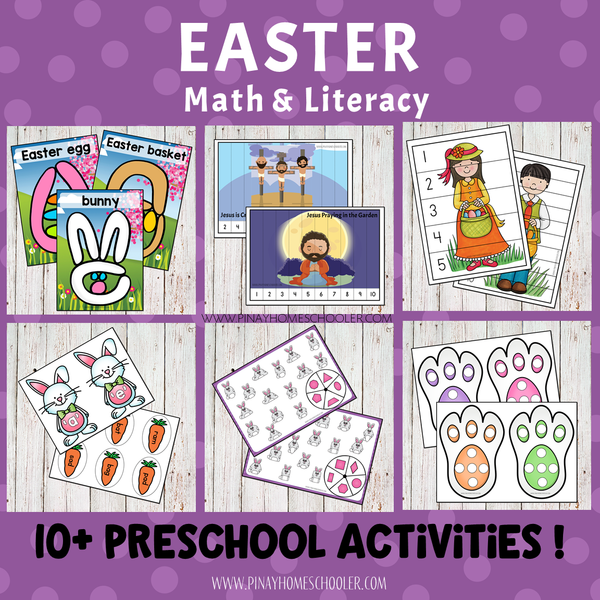 Easter Preschool Kindergarten Mini Unit