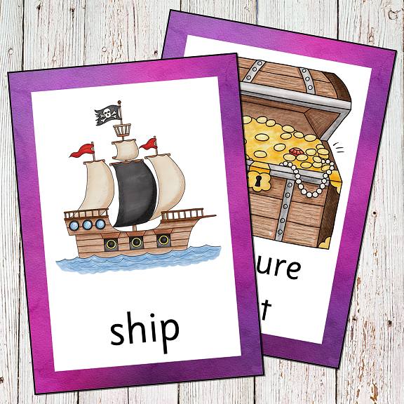 Pirates Themed Preschool Kindergarten Mini Unit