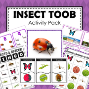 Safari Toob Insect Preschool Kindergarten Learning Pack