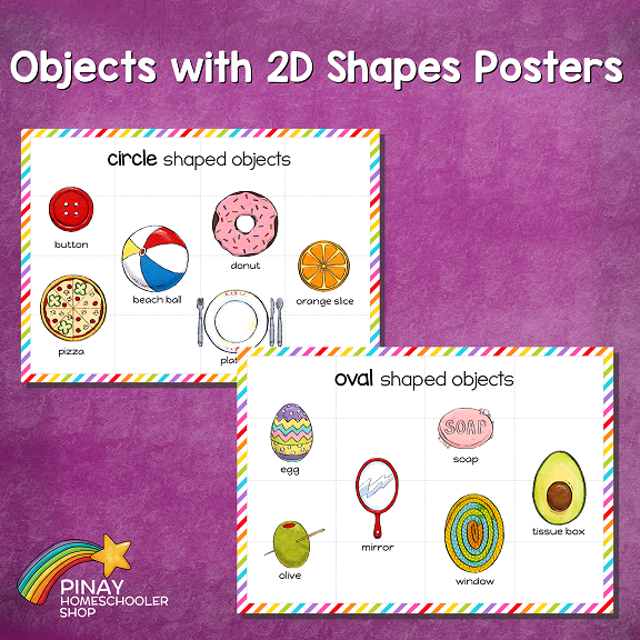 2D Shapes in Real Life Learning Pack
