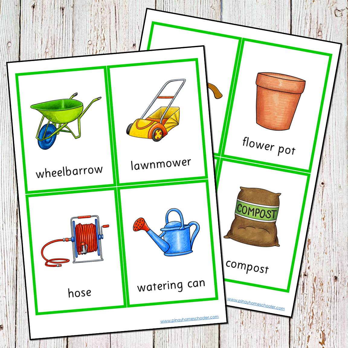 Gardening Themed Preschool Kindergarten Mini Unit