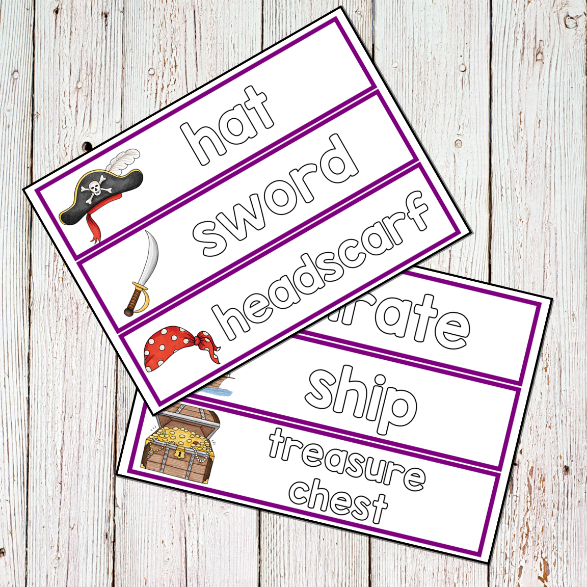 Pirates Themed Preschool Kindergarten Mini Unit