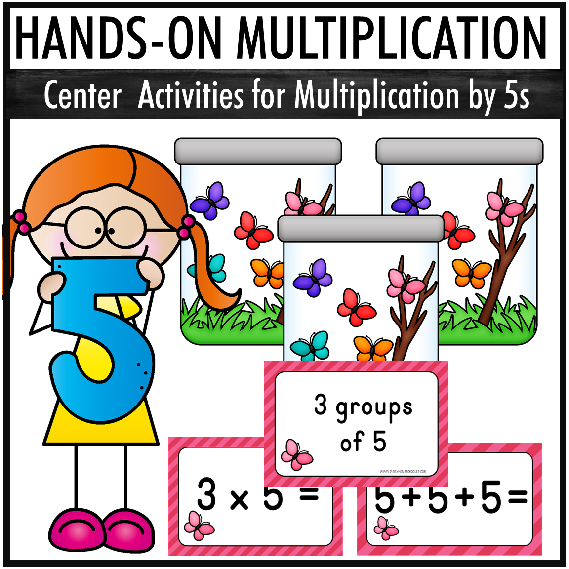 Hands-on Multiplication BUNDLE - Center Activities