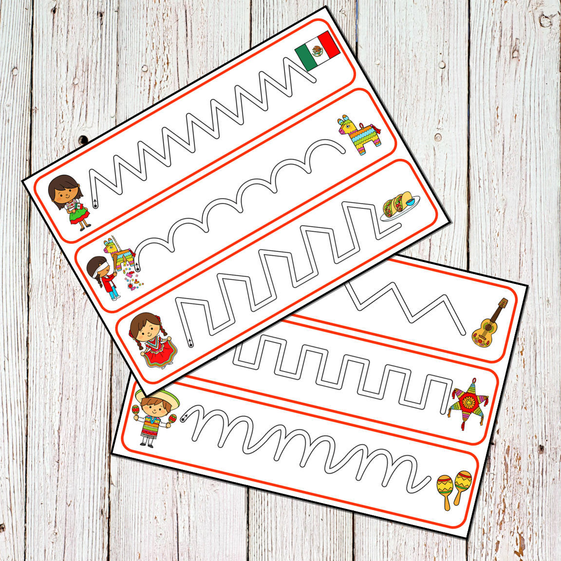 Cinco de Mayo Fiesta Themed Preschool Kindergarten Mini Unit
