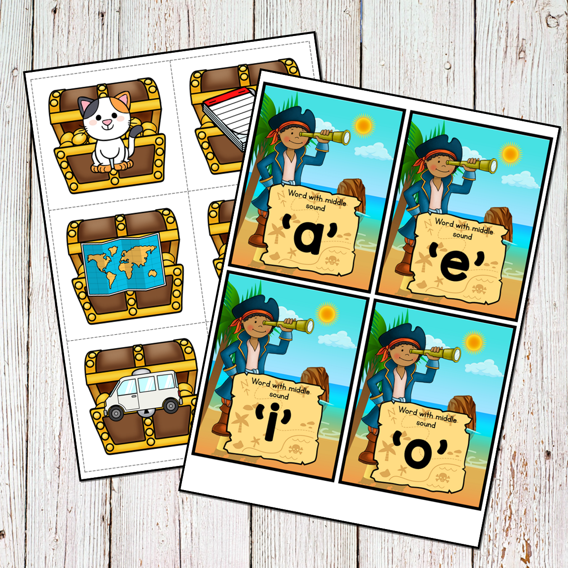 Pirates Themed Preschool Kindergarten Mini Unit