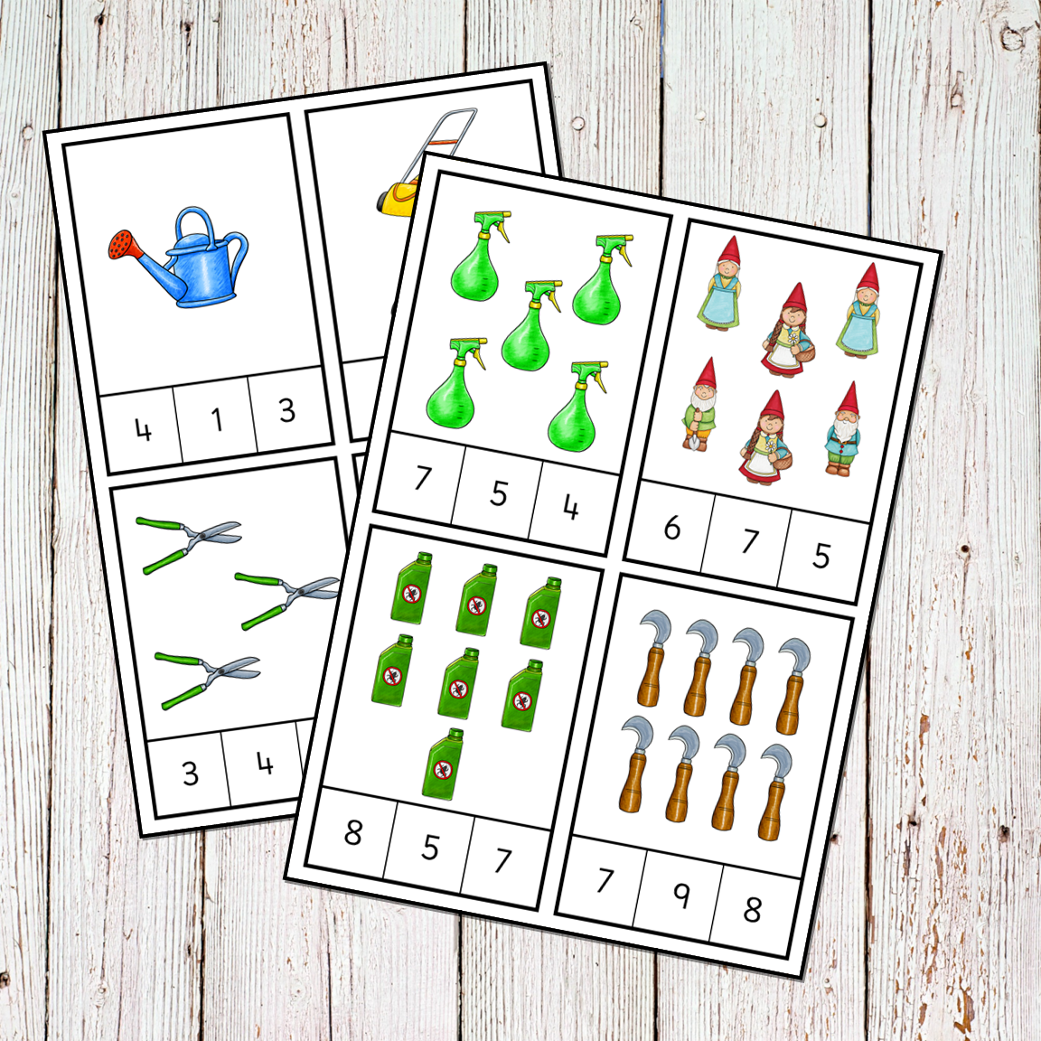 Gardening Themed Preschool Kindergarten Mini Unit