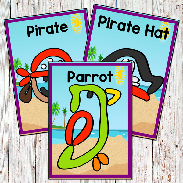 Pirates Themed Preschool Kindergarten Mini Unit