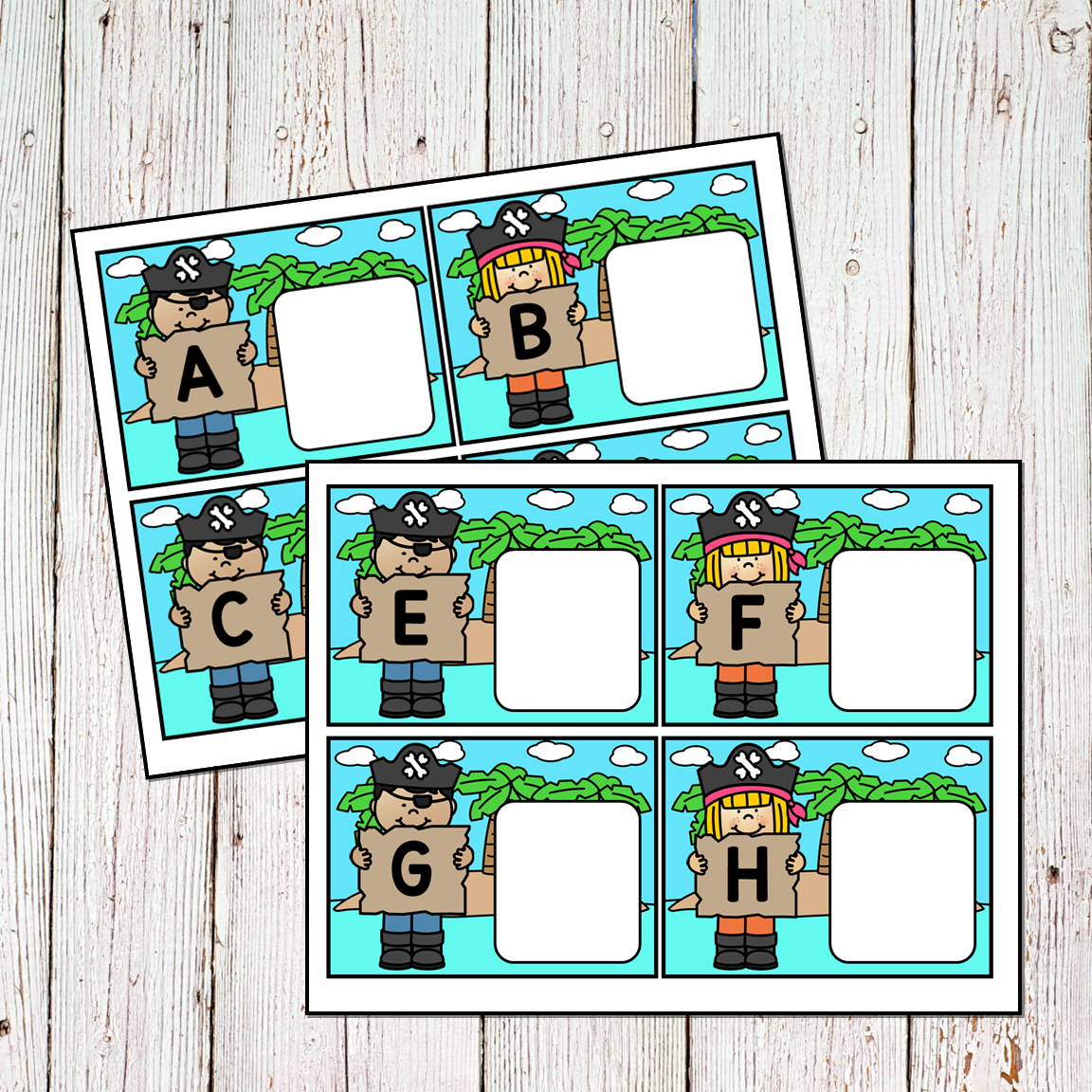 Pirates Themed Preschool Kindergarten Mini Unit