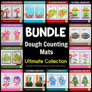 Ultimate Counting Mats (Playdough) Series (Growing BUNDLE)