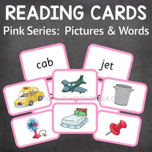 Montessori  Pink Series: 100 Pictures and Words